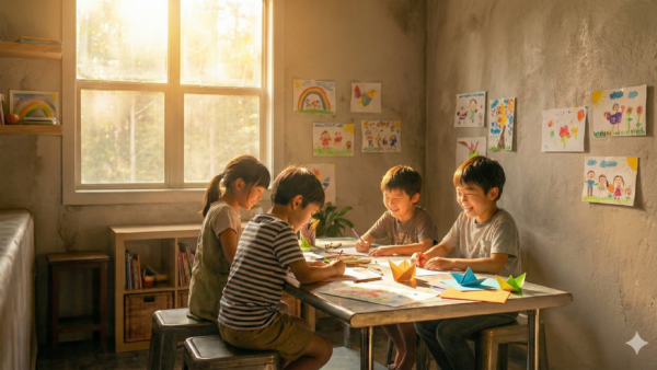 『3月プレスタかがわの一日・‌元気ルームの”陽だまり”』