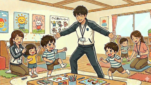 『4月プレスタかがわの一日・‌春休みに男子高校生がボランティアに来てくれました！』